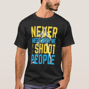 I Shoot People Photography Vintage Camera Photogra T-Shirt