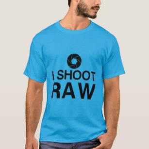 i shoot raw t shirt