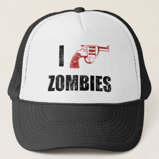 I Shotgun Zombies/ I Heart Zombies cap
