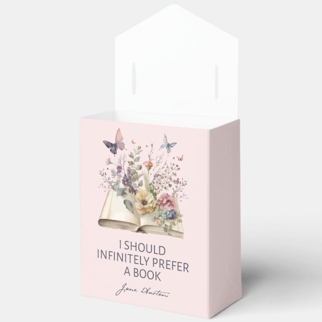 I Should Infinitely Prefer A Book II - Jane Austen Favour Box (Open)