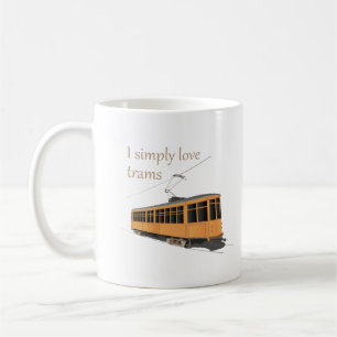 I Simply Love Trams Coffee Mug