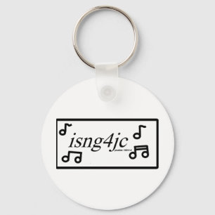 I Sing for Jesus Key Ring