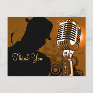 I Sing,Male_ Postcard