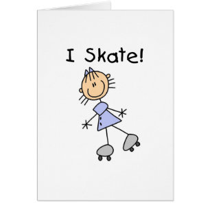 I Skate Girl Roller Skater