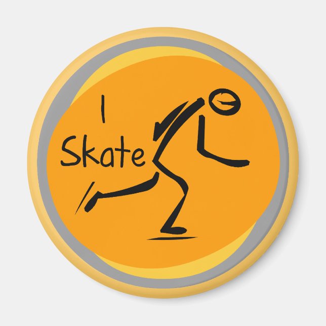 I Skate T-shirts and Gifts Magnet (Front)