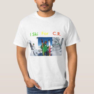 I SKI FOR CR (RASTA) T-Shirt