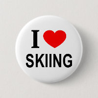 I ❤️ SKIING I LOVE SKIING I HEART SKIING