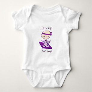 i skip naps for yoga baby bodysuit