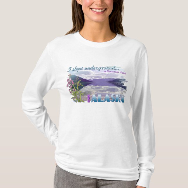 I Slept Underground at Peninsula Suites T-Shirt (Front)
