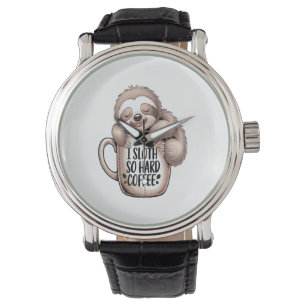 I Sloth Without Coffee Watch