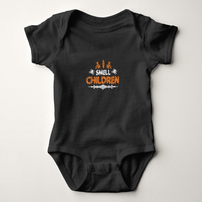 I Smell Children Baby Bodysuit (Front)