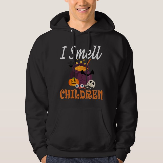I Smell Children For And Scary Halloween Hoodie (Front)