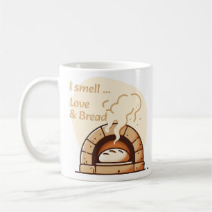I smell Love & Bread Coffee Mug
