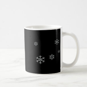 I Smell Snow Funny Holiday Under 20 Snowflakes Coffee Mug