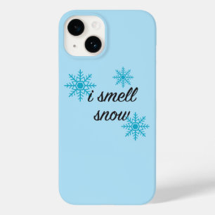 I Smell Snow Snowflake Motif Case-Mate iPhone 14 Case