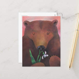 I Smell Spring Holiday Postcard