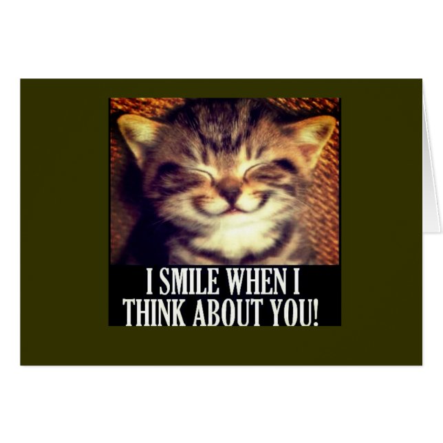 I smile when I think of you (Front Horizontal)