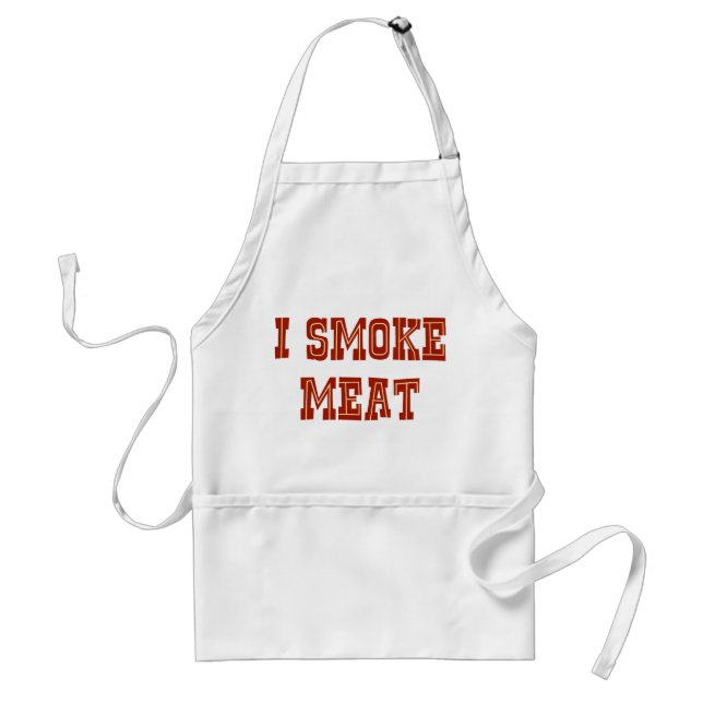 I Smoke Meat Standard Apron (Front)