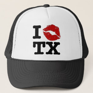 I "smooch" Texas Trucker Hat
