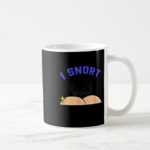 I Snort Crack Skeleton Funny Skull Butt Soky Hallo Coffee Mug