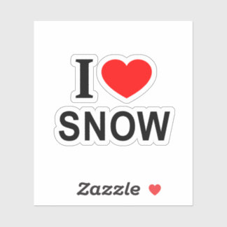 I ❤️ SNOW I LOVE SNOW I HEART SNOW Vinyl