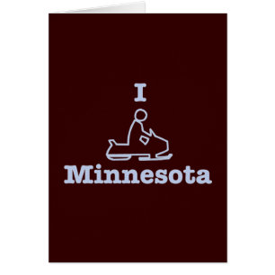 I Snowmobile Minnesota