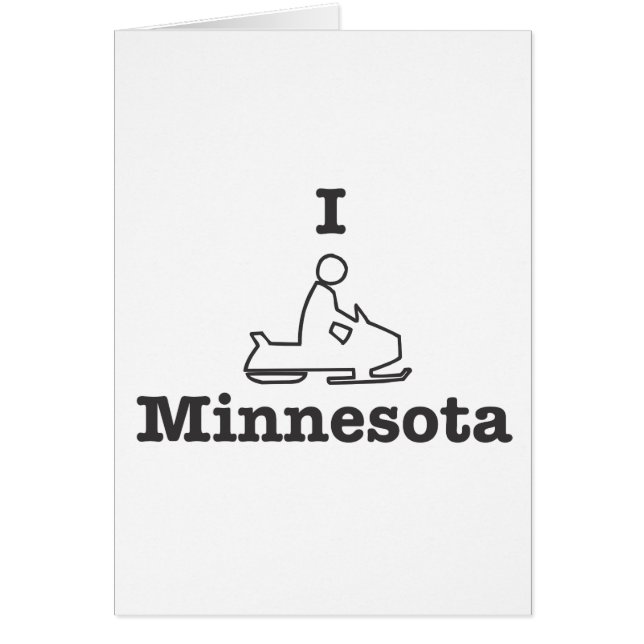 I Snowmobile Minnesota (Front)