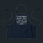 I SOLEMNLY SWEAR THAT I AM UP TO NO GOOD™ APRON<br><div class="desc">Planning to sneak into Hogsmeade for a butterbeer? Having a midnight duel in the trophy room with Draco Malfoy? Maybe you promised Hagrid you'd feed Fang or teach Grawp some English while he's away. If you plan to sneak out of Hogwarts castle then you'll need to use the Marauder's Map...</div>