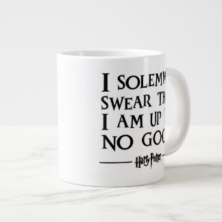I SOLEMNLY SWEAR THAT I AM UP TO NO GOOD™ LARGE COFFEE MUG