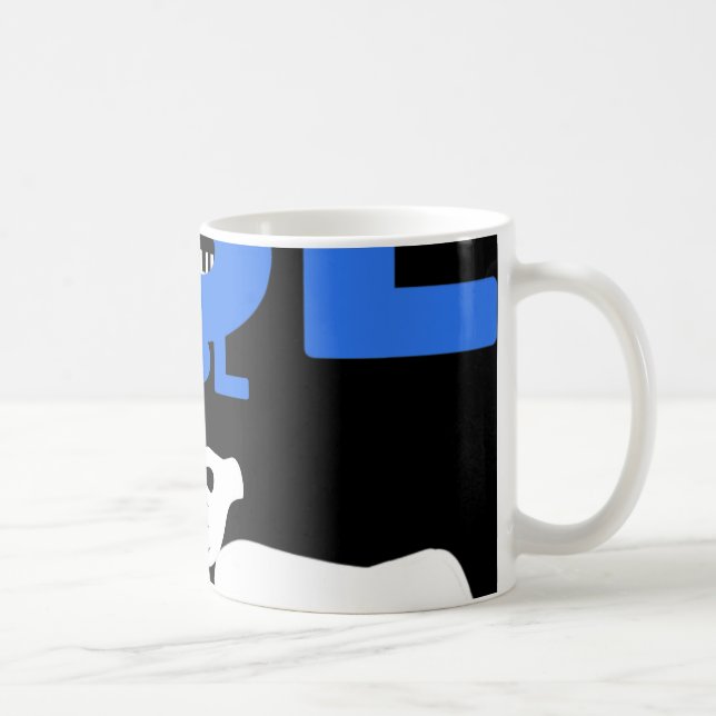 I Speak Fluent ASL. ASL Hand Sign Language Deaf Pr Coffee Mug (Right)