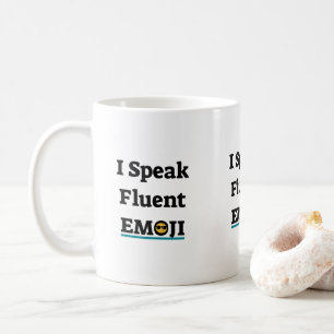 I Speak Fluent Emoji Coffee Mug
