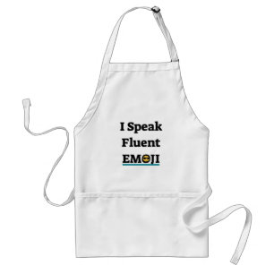 I Speak Fluent Emoji Standard Apron