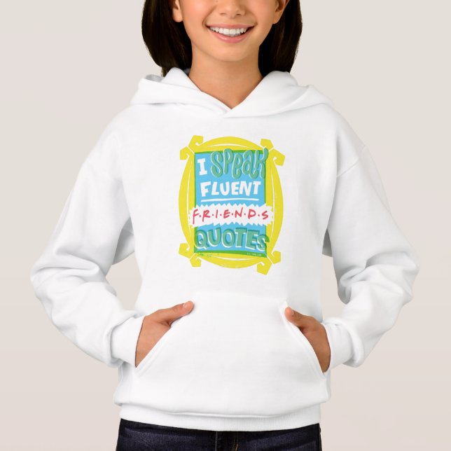 I Speak Fluent FRIENDS™ Quotes - Peephole (Front)