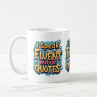 I Speak Fluent Movie Quotes Retro Pop Art
