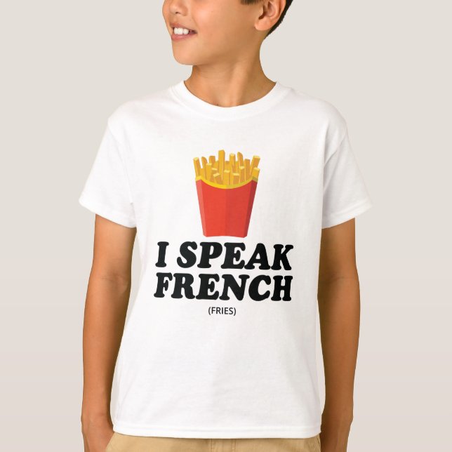 I speak french T-Shirt (Front)