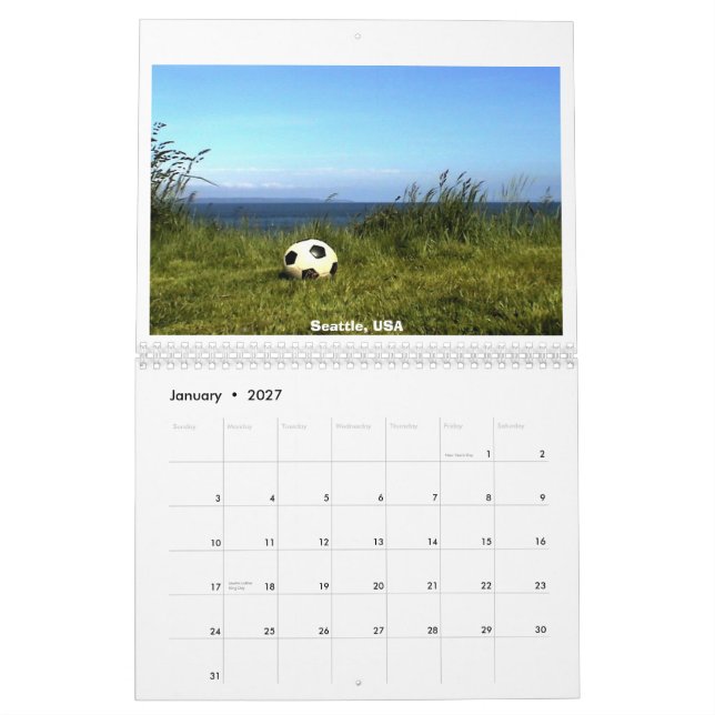 I Speak Soccer Calendar (Jan 2027)