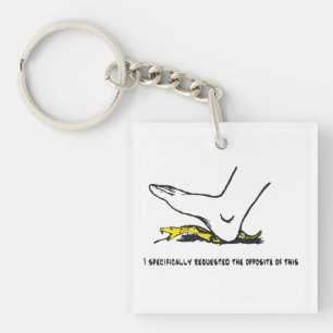 I specifically requested the opposite of this Meme Key Ring