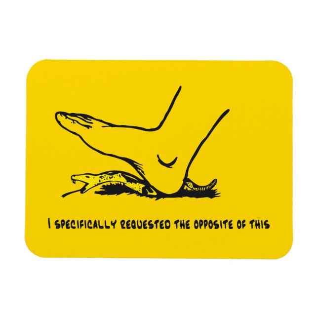 I specifically requested the opposite of this Meme Magnet (Horizontal)