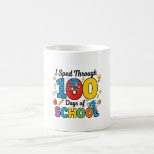 I Sped Through 100 Days of School Boys Gamer Coffee Mug