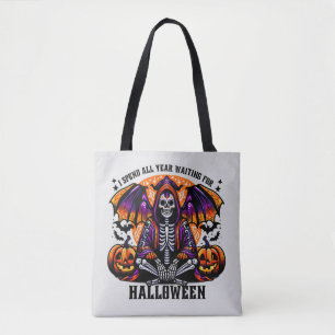 I spend all year waiting for Halloween Tote Bag