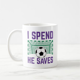 I Spend He Saves Coffee Mug