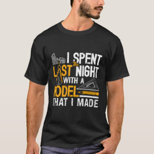 I Spent The Night With A Model Architectural Archi T-Shirt