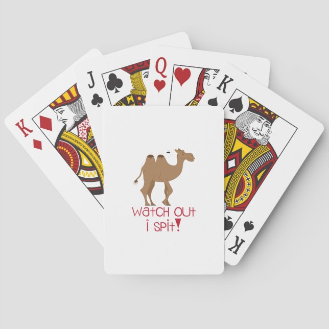 I Spit Playing Cards (Back)