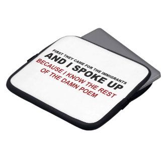 I Spoke Up Laptop Sleeve