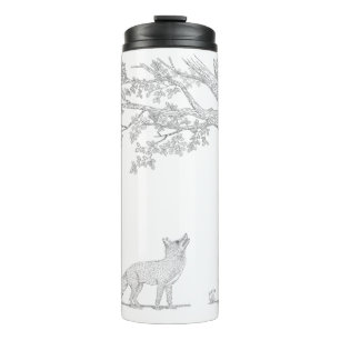 I Spot the squirrel Thermal Tumbler
