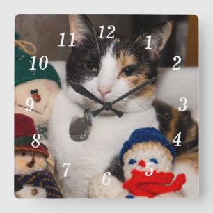 I Spy A Calico Wall Clock