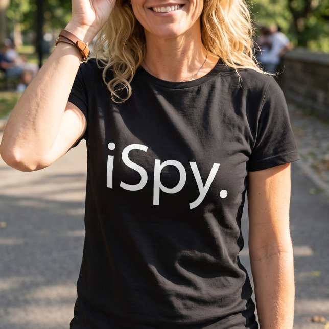 I Spy - Funny Tech Parody Humour Pun T-Shirt (Creator Uploaded)