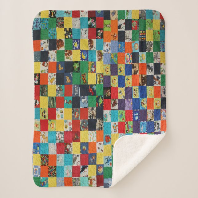 I SPY SHERPA BLANKET (Front)