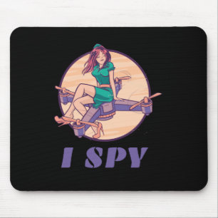 I Spy Spy Drone For Girls Mouse Mat
