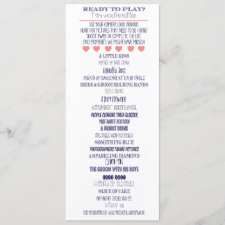 I Spy Wedding Picutres Edition Invitation